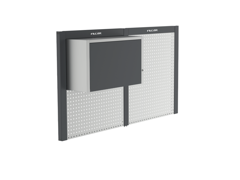 MONO vertical panel with double wall cabinet H1145, 2000 mm, Filcar (ELA-200-WF002, FILCAR)