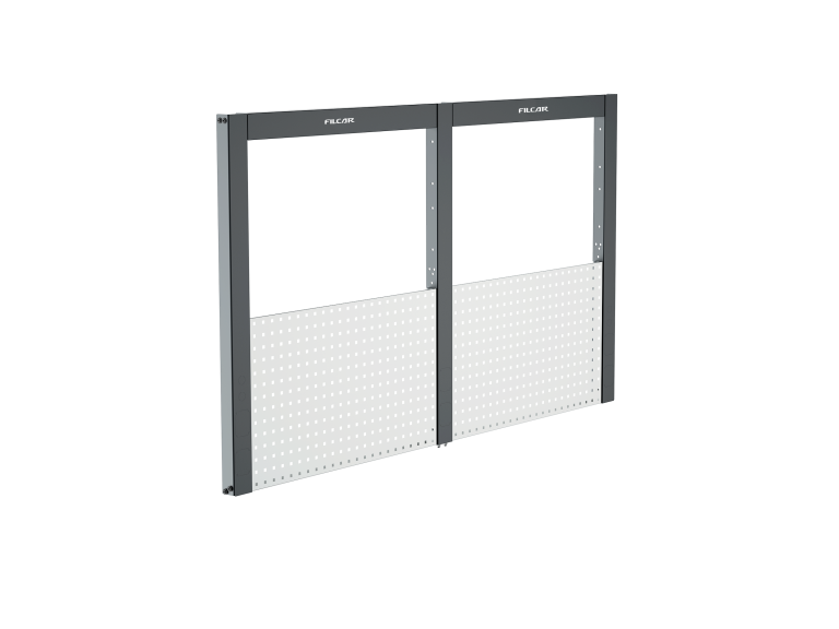 Vertikali perforuota panelė H1145 (pusiau) MONO, 2000 mm, Filcar (ELA-200-WFAB2, FILCAR)