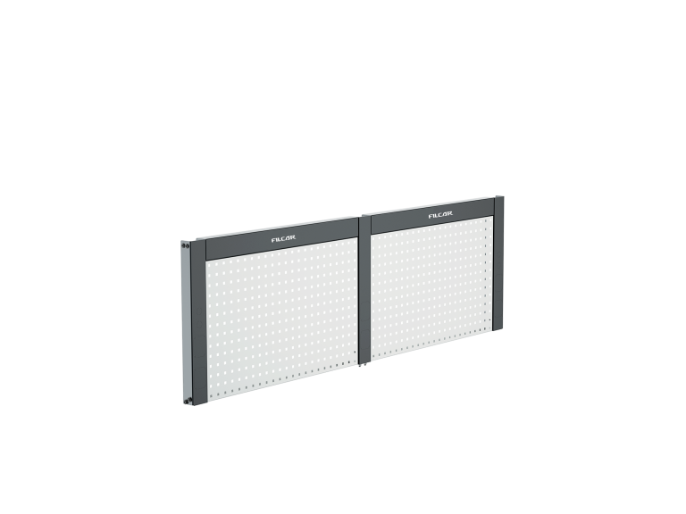 Vertikali perforuota panelė H615 MONO, 2000 mm, Filcar (ELA-200-WFBB2, FILCAR)