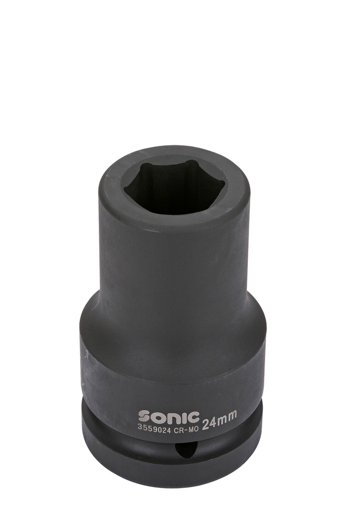 Impact socket 1 inch deep 25 mm (3559025, SONIC)