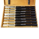 Chisel set 8pcs (H8TLG, HOLZMANN)