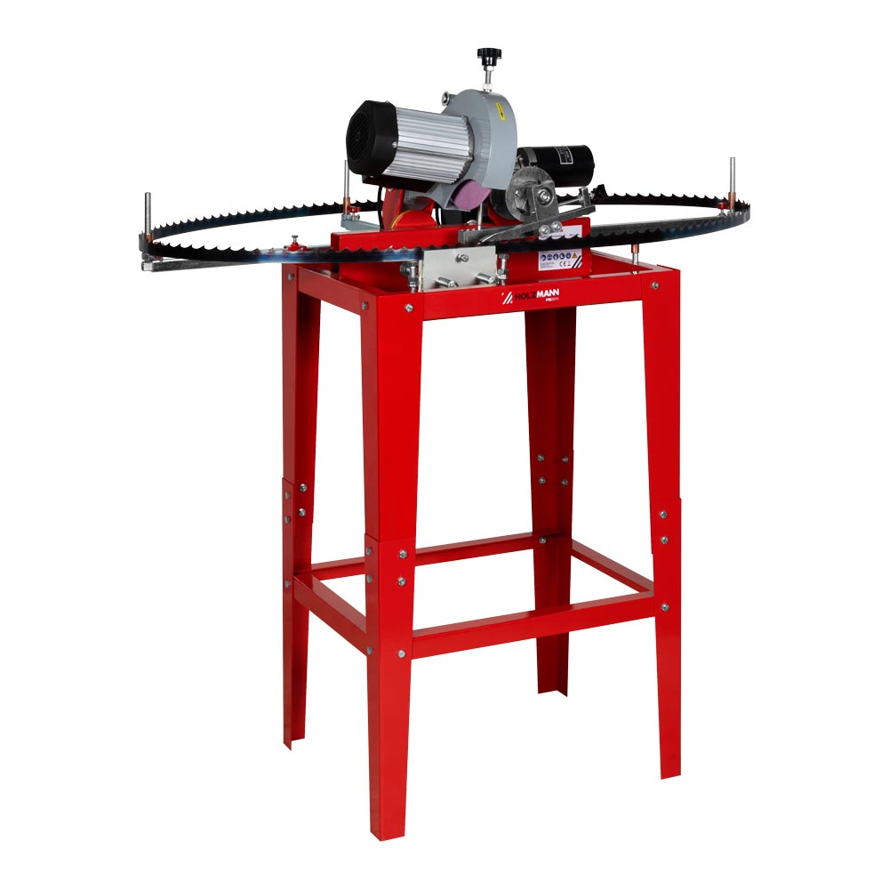 Band saw blade sharpening machine with stand (PB80N_230V, HOLZMANN)