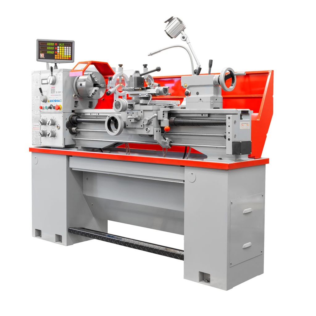 Metal lathe with 3-axis DRO (ED1000FDIG_400V, HOLZMANN)