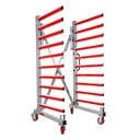 Mobile extendable trolley (TAW76, HOLZMANN)