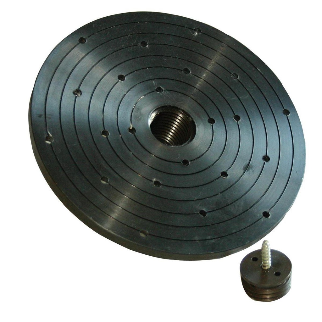 Faceplate with screw chuck 90mm, M33 (PSE90, HOLZMANN)