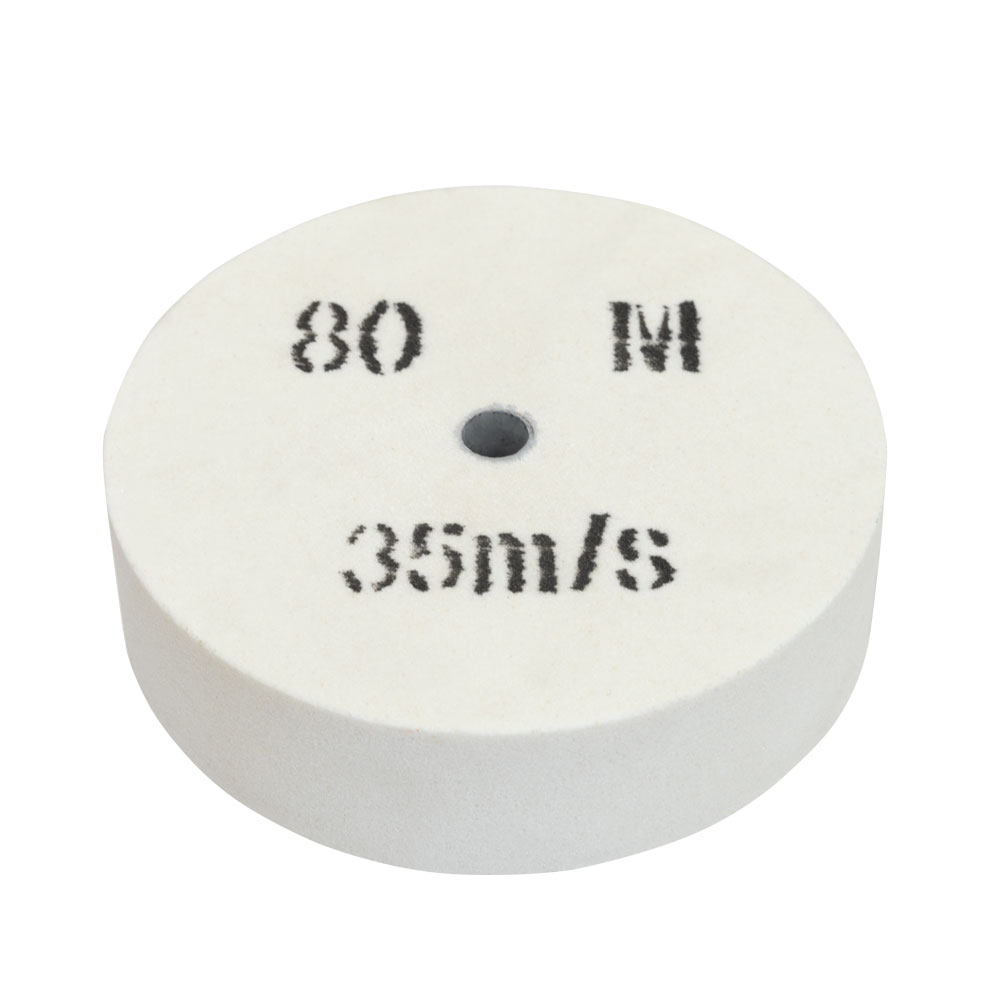 Baltas šlifavimo diskas 150x25x32 mm (DSM150SSW, HOLZMANN)
