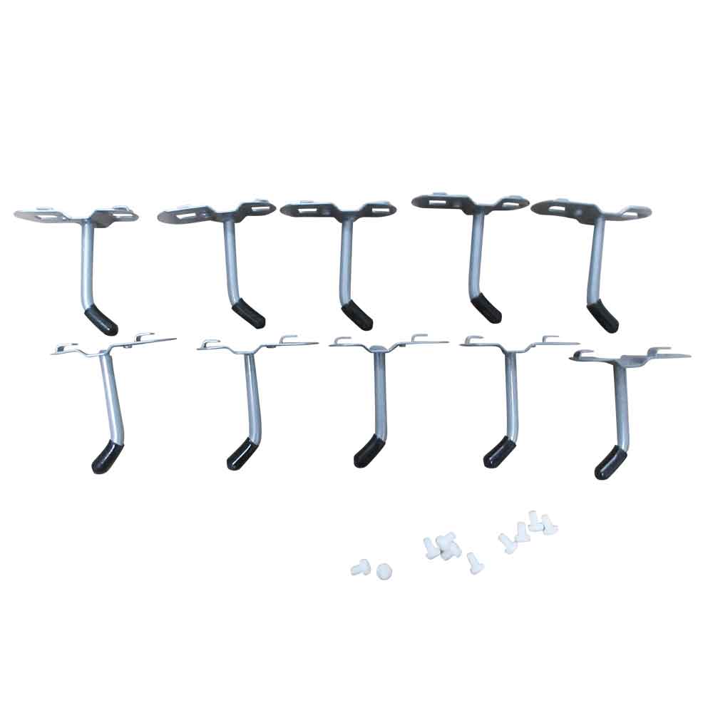 Vienpusis įstrižas kablys (10 vnt.) (WESS13HOOK, HOLZMANN)