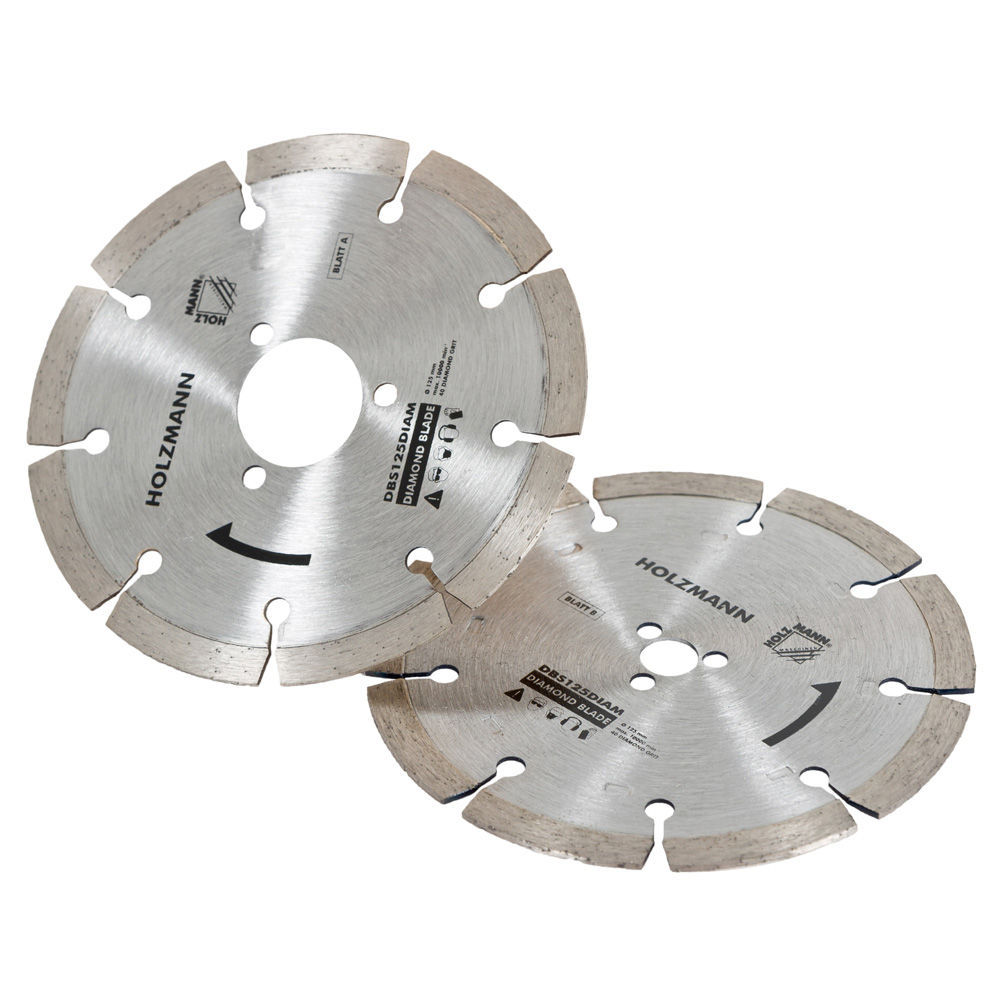 Diamond blade 2pcs (DBS125DIAM, HOLZMANN)
