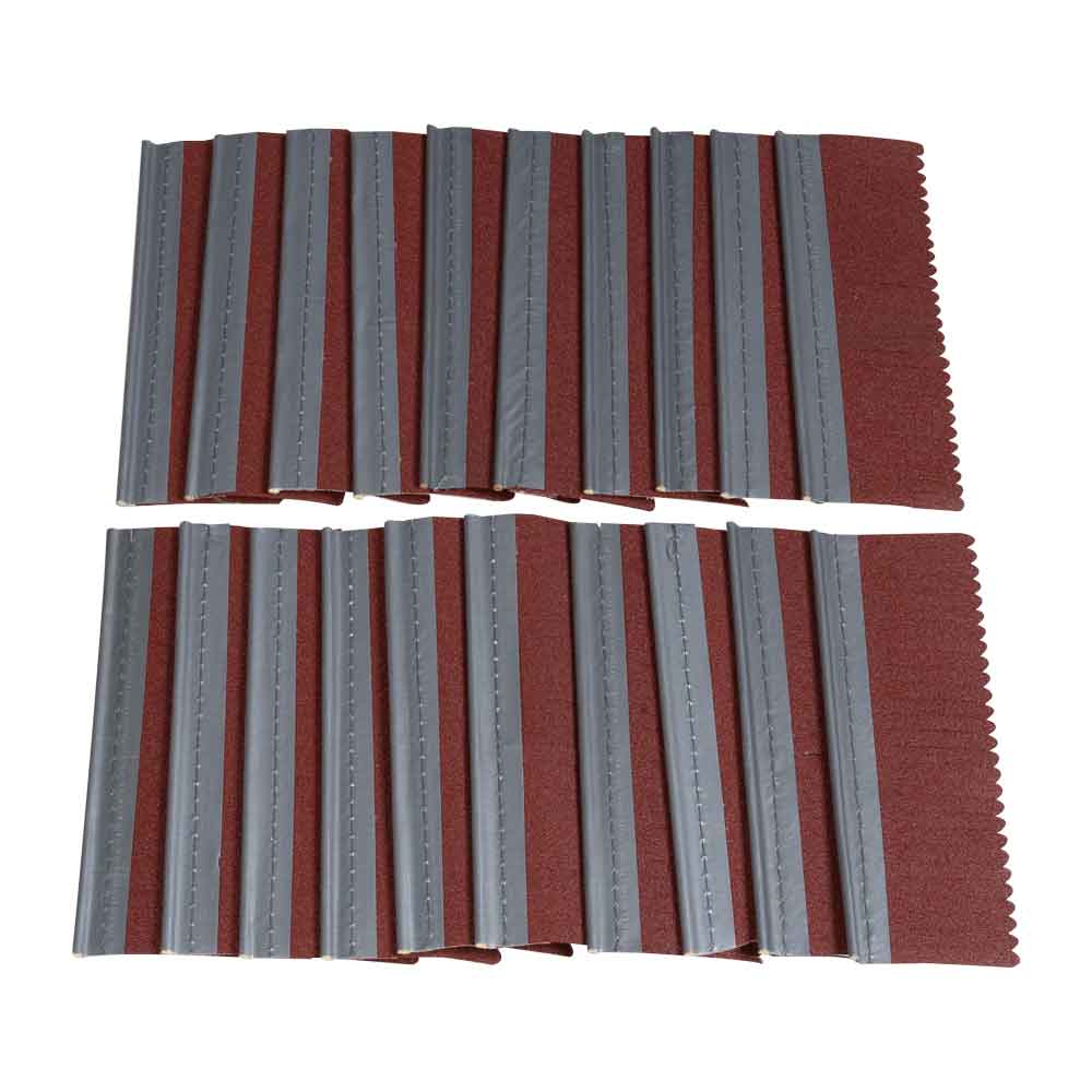 Šlifavimo popieriaus juostelės P120, 20 vnt. (OSS200_SLSET120, HOLZMANN)