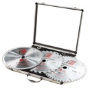 Kietmetalio pjūklo diskų komplektas aliumininiame dėkle Ø 315mm (KSB315SET, HOLZMANN)