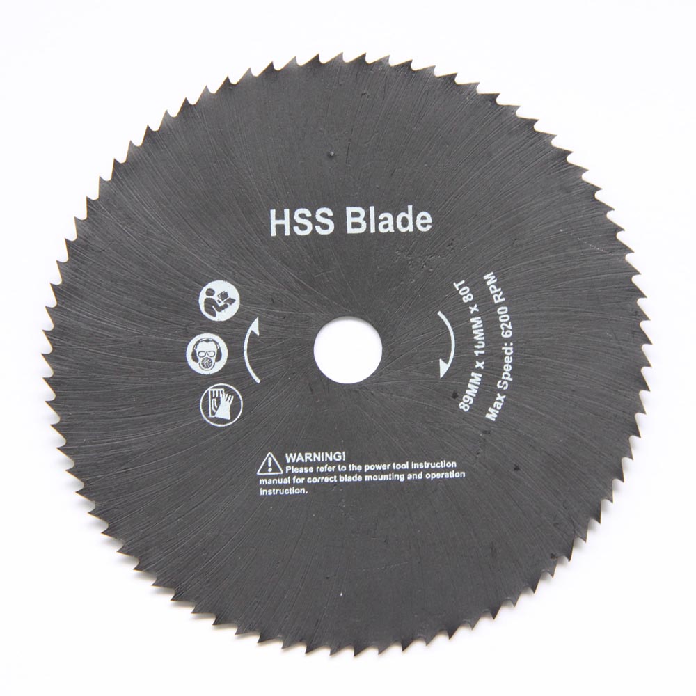 HSS saw blade set Ø 89mm (KSB8910HSS/2, HOLZMANN)