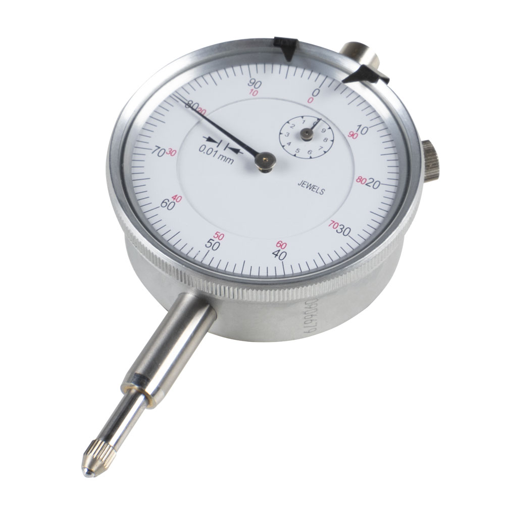 Analogue dial indicator 0–10 mm (AMU1, HOLZMANN)