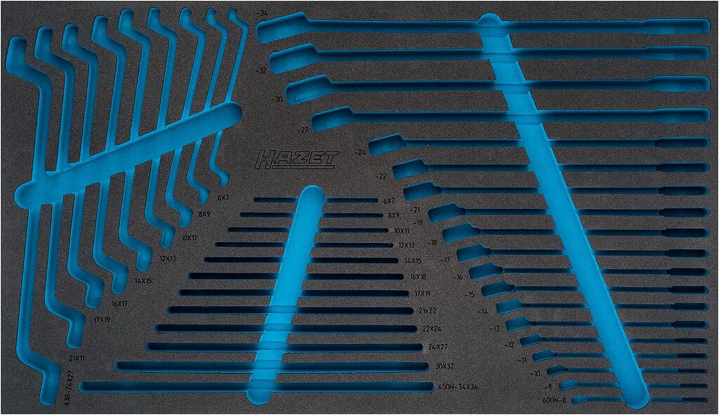 2-component soft foam insert 163-478L, HAZET
