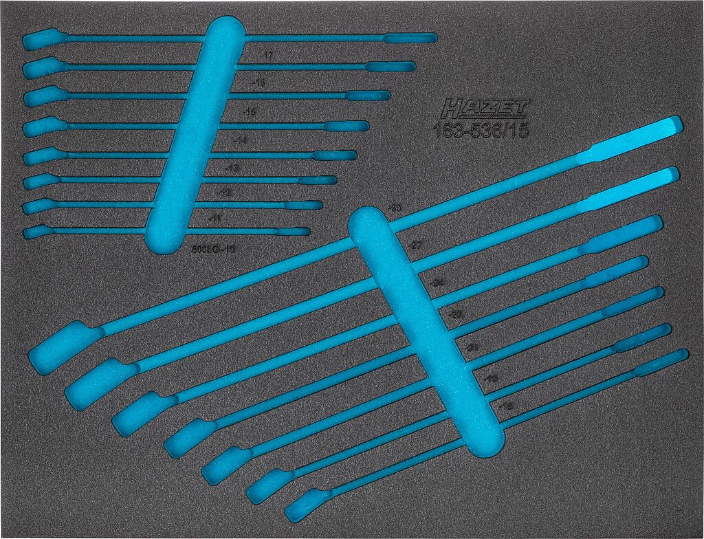 2-component soft foam insert 163-536L, HAZET