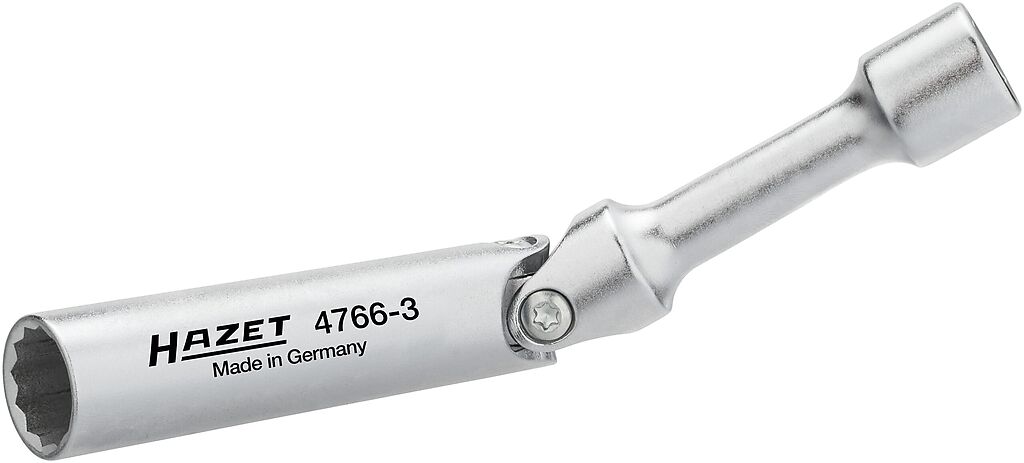 Spark plug socket, 3/8 inch drive (4766-3, HAZET)