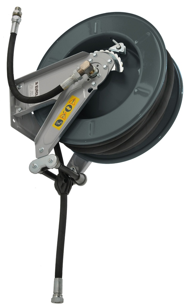 Hose Reel OR Air / Water 20M 1/2" (37821, EUROLUBE)