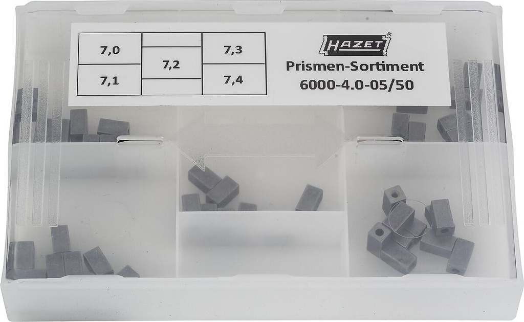 Prism set for torque wrench (6000-4.0-05/50, HAZET)