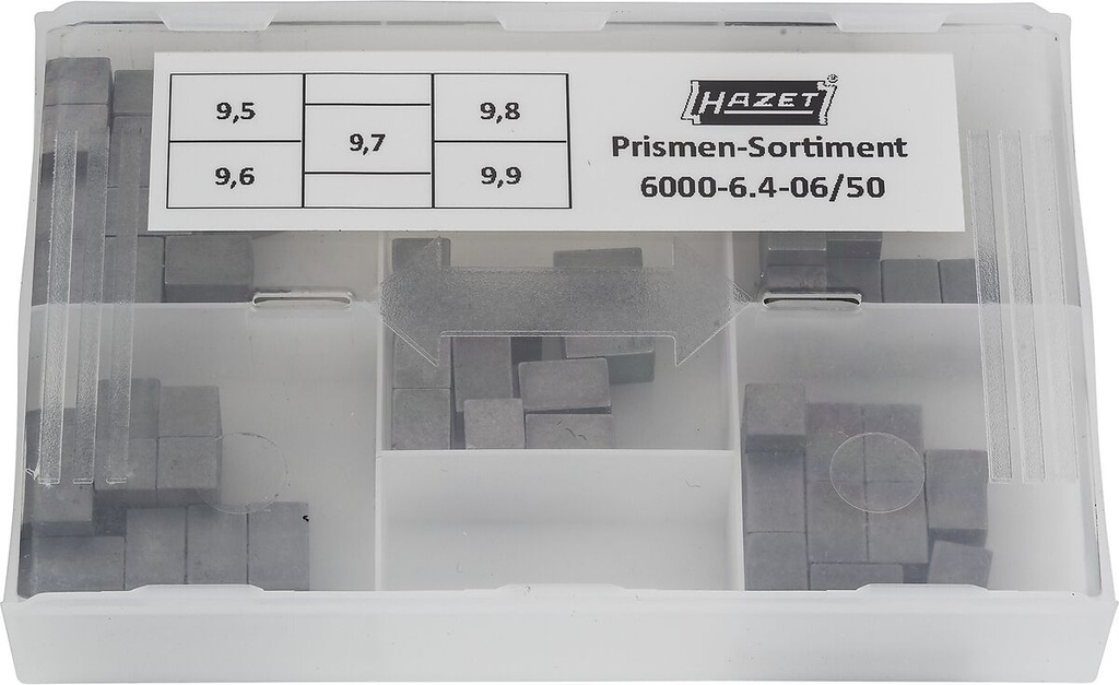Prism set for torque wrench (6000-6.4-06/50, HAZET)