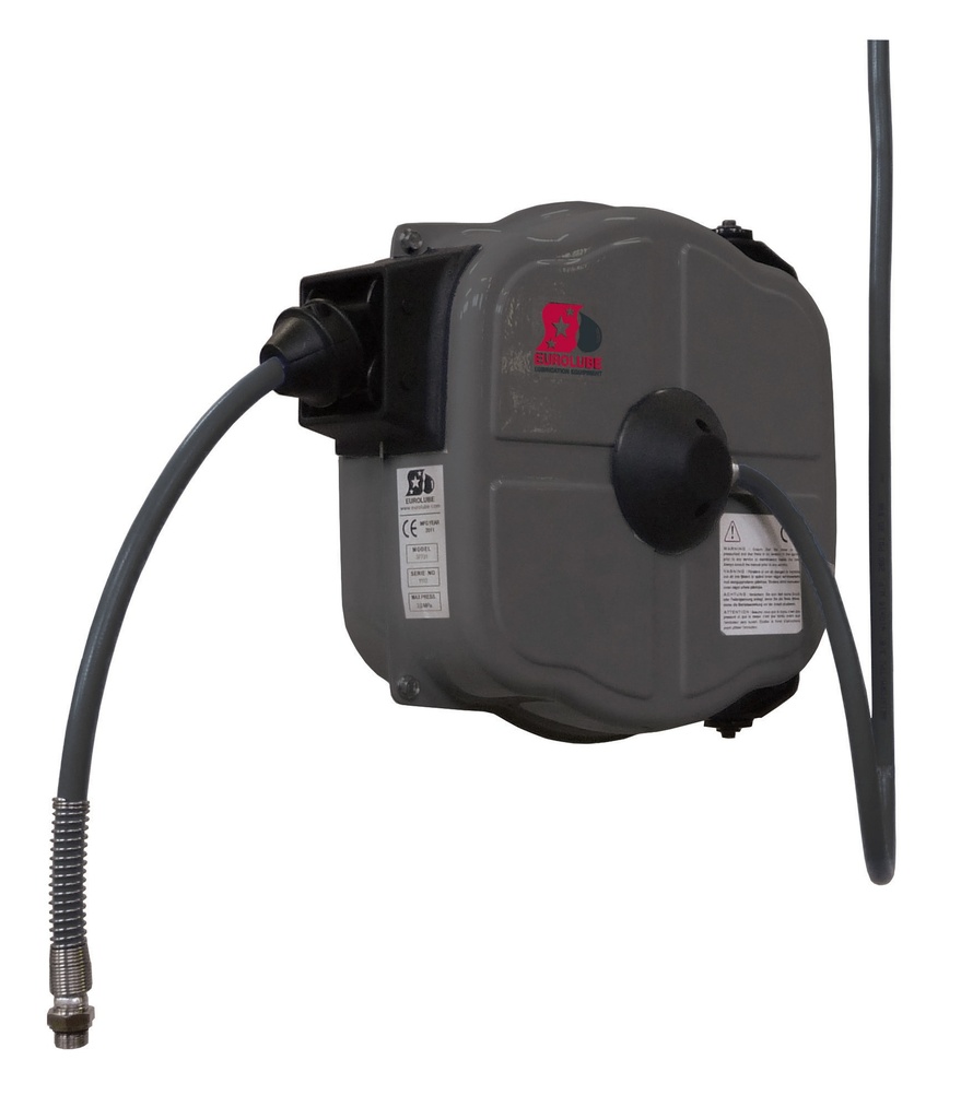 M15 Hose Reel Air, Water 15m x 8mm (37830, EUROLUBE)