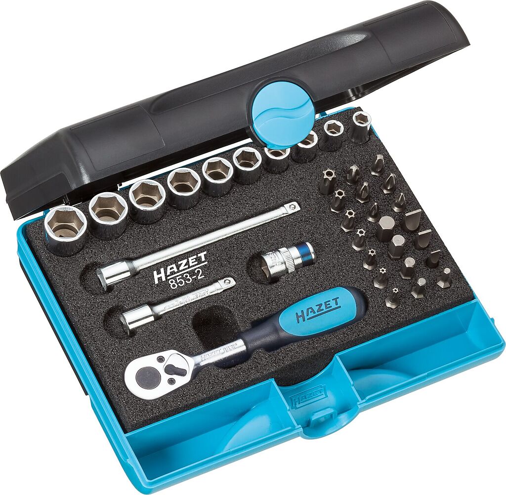 Socket set 853-2, HAZET