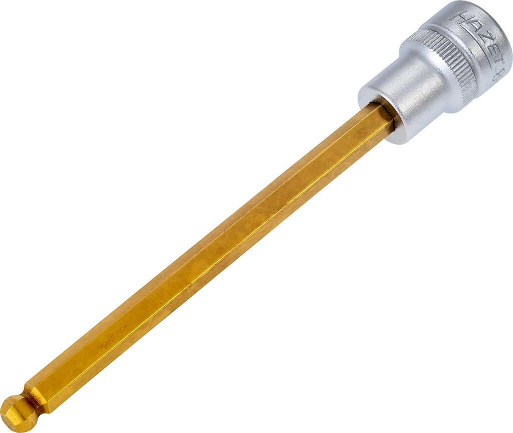 Long ball-end hex bit socket 6 mm (8801KK-6, HAZET)