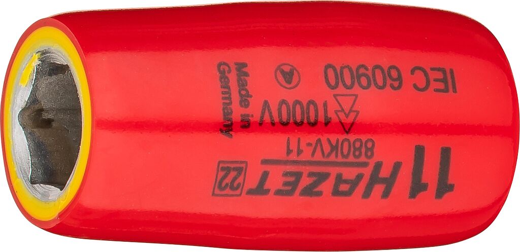 Socket, hexagon, 11 mm, with protective insulation (880KV-11, HAZET)