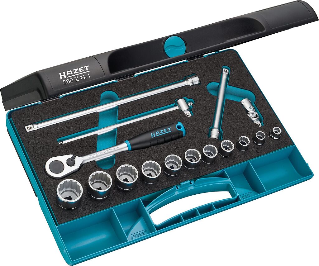 Socket set (880ZN-1, HAZET)