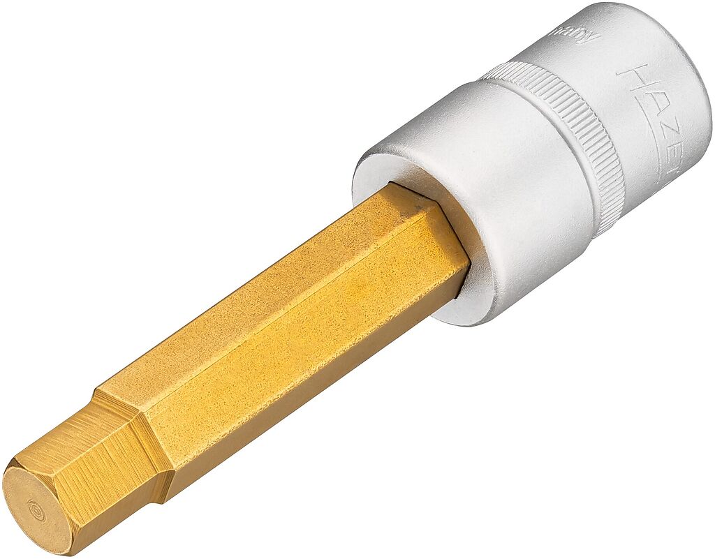 Ilga galvutė su šešiabriauniu antgaliu 12 mm (986L-12, HAZET)