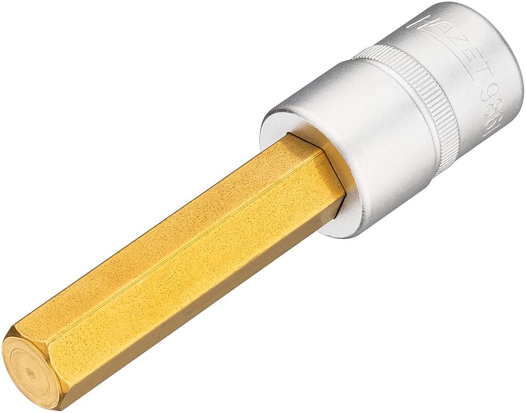 Long hex bit socket 14 mm (986L-14, HAZET)