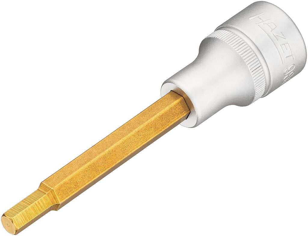 Ilga galvutė su šešiabriauniu antgaliu 6 mm (986L-6, HAZET)