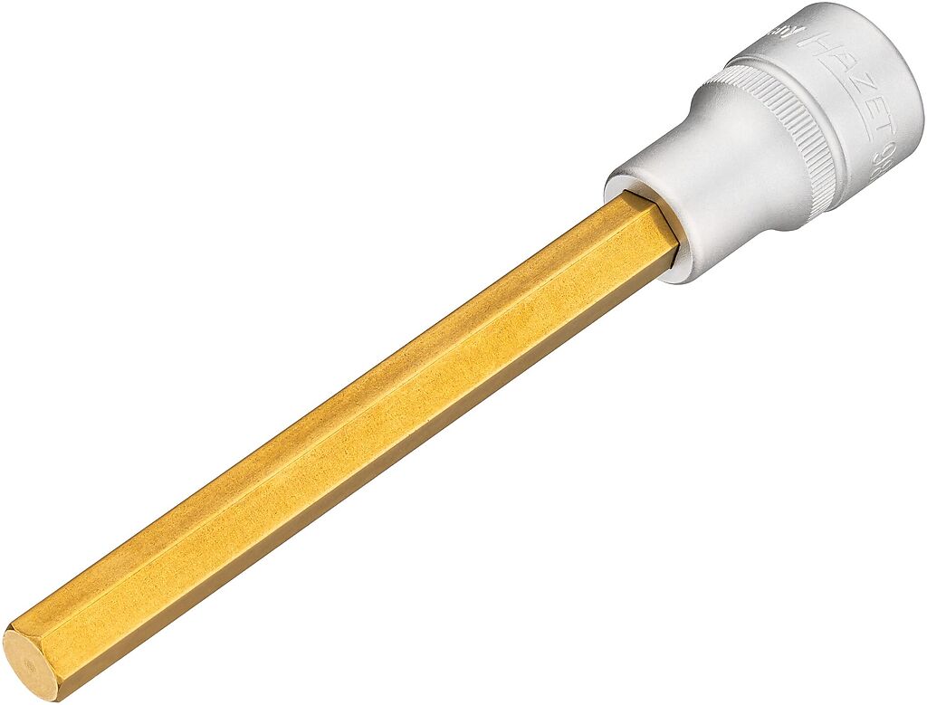 Galvutė su šešiabriauniu antgaliu 10 mm, 1/2 col., ypač ilga (986SL-10, HAZET)