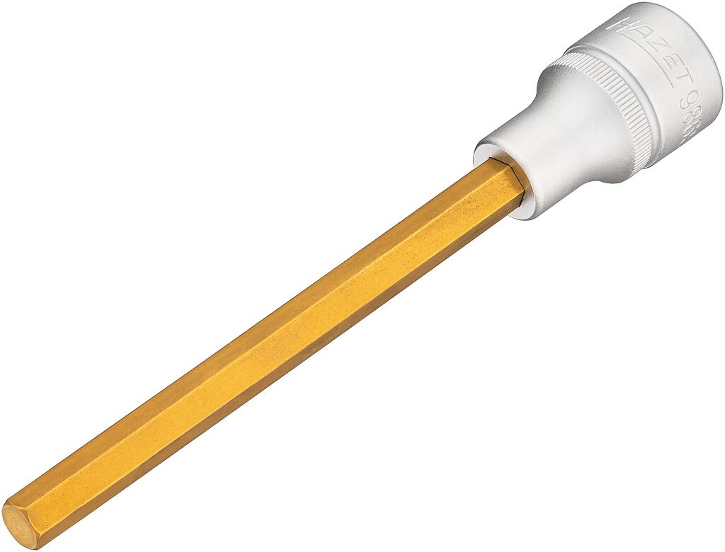 Hex bit socket 8 mm, 1/2 in. drive, extra long (986SL-8, HAZET)