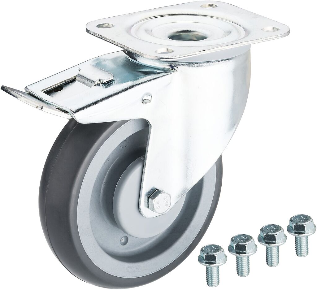 Swivel castor, with brake 179N-011ESD, HAZET