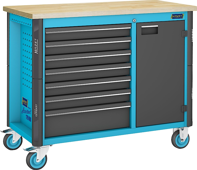 Mobile work bench (179NW-7-RAL, HAZET)
