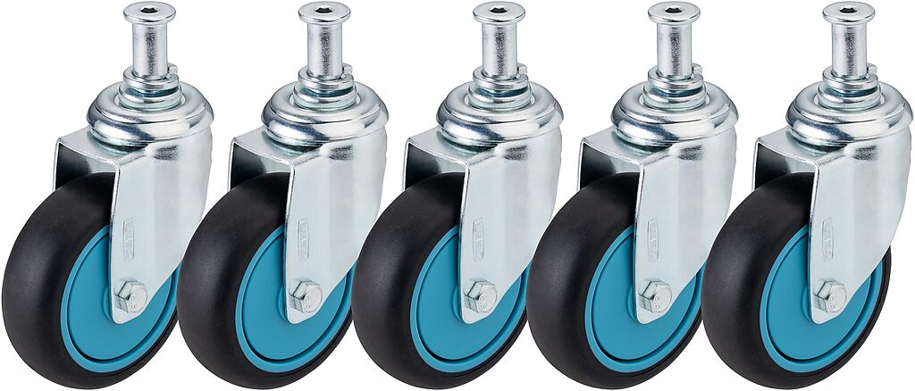 Spare castors 195N-04/5, HAZET