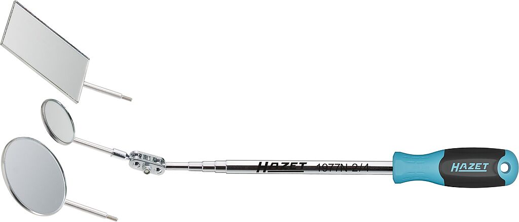Telescopic inspection mirror set 1977N-2/4, HAZET