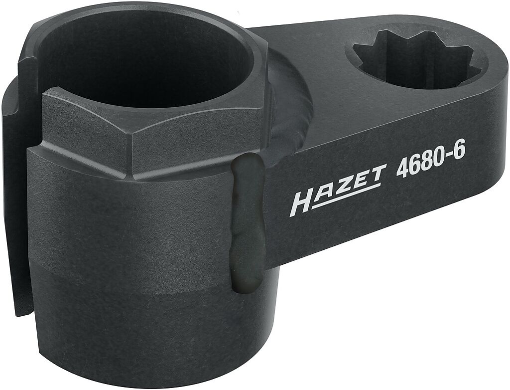 Exhaust probe socket, size 24 mm, length 66 mm (4680-6, HAZET)