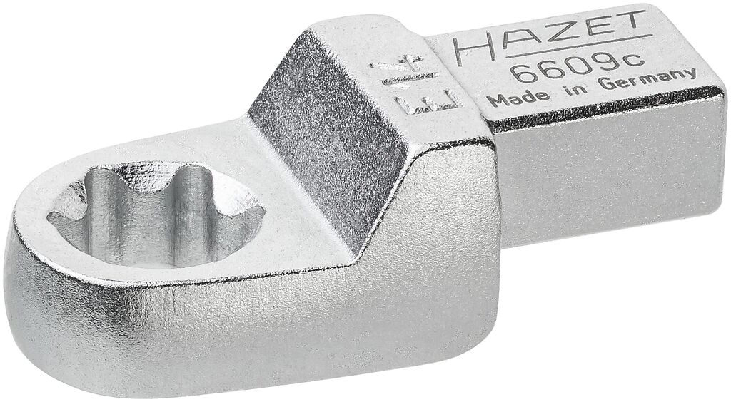 Įstatomas kilpinis TORX veržliarakčio įdėklas E14 (6609C-E14, HAZET)