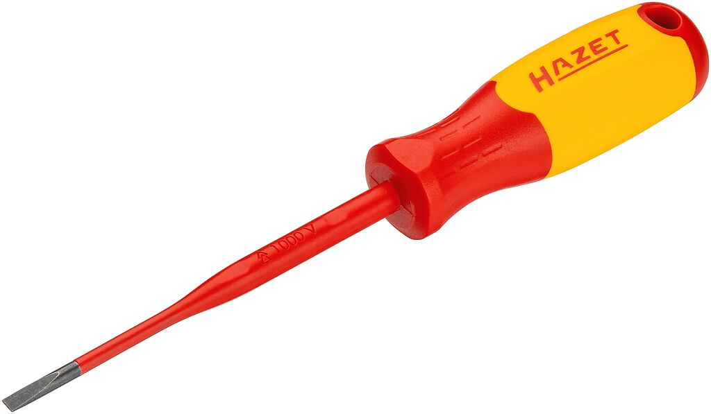 Atsuktuvas elektrikams su apsaugine izoliacija, plokščias 0,6 x 3,5 mm (811KV-35, HAZET)