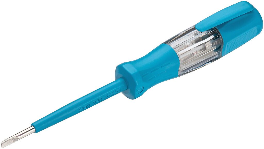 Phase Tester Screwdriver 0.5 x 3 mm (839P, HAZET)