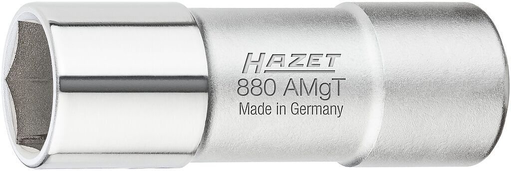 Žvakių galvutė 16 mm, 3/8 col., su magnetu (880AMGT, HAZET)