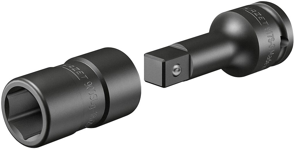 FORD wheel bolt socket 18×20 mm, 2 pieces, 1/2 in. (900SLG-18X20/2, HAZET)