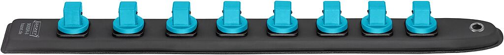 SmartRail flexible plastic socket rail, 8 slots, 1/2 inch (900SR-8, HAZET)