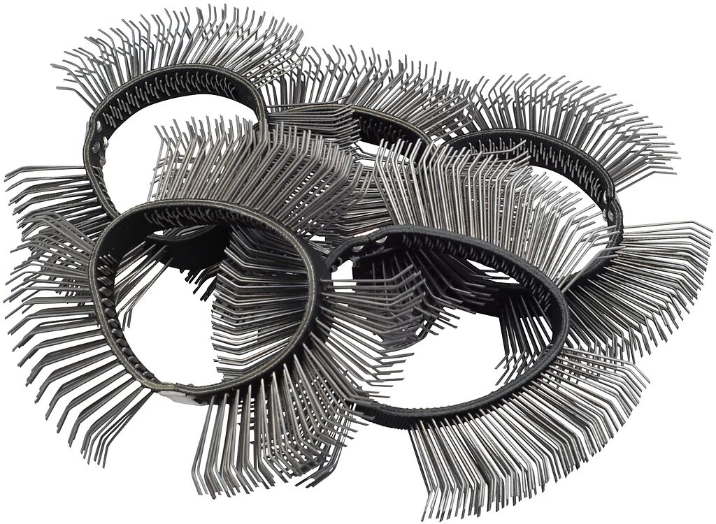 Brush belt, 11 mm wide, coarse (9033-6-03/5, HAZET)
