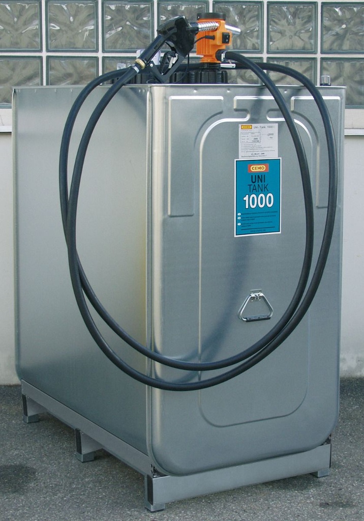 Base package UNI-Tank 1000 l with electric pump 30 l/min (8683, CEMO)