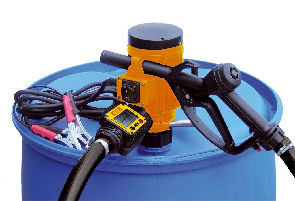 CENTRI electric (fuel / fluid) dispensing pump 12 V, manual nozzle, CEMO (8640)