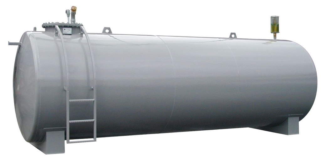 Plieninis dyzelino pildymo stoties bakas 15000 l, DIN 6616/D (8140, CEMO)