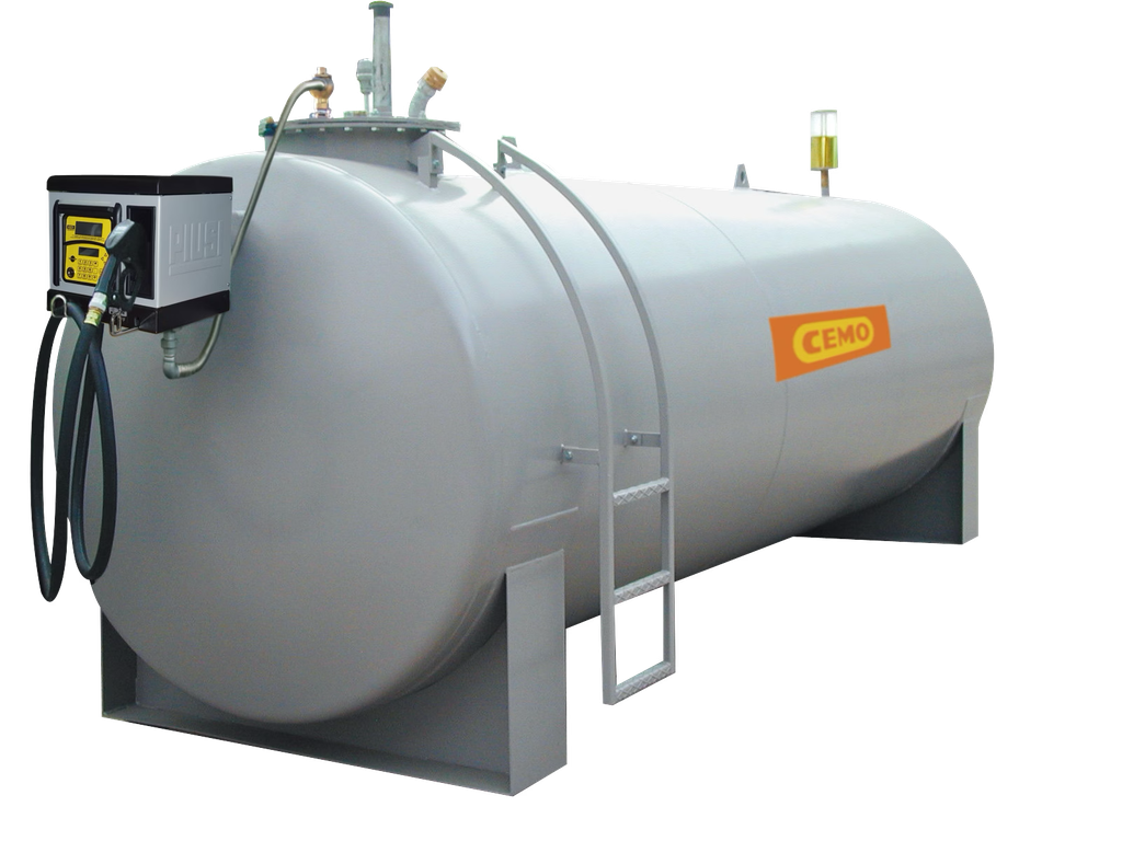 Steel tank 5000 litres to DIN EN 12285-2 with CUBE 70 MC50, CEMO (11942)