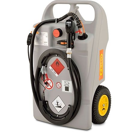 Dyzelino vežimėlis 100 l, CENTRI SP30 12V su kabeliu, automatinis antgalis, BCS 56×4 (11102, CEMO)