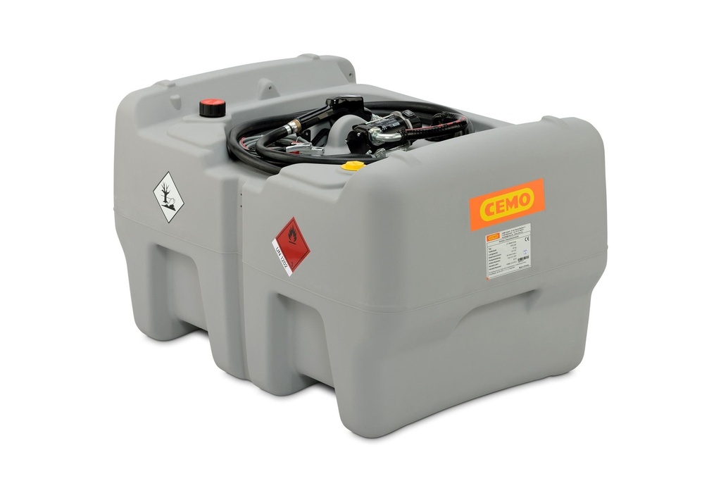 DT-Mobil Easy 440 l dyzelino talpa su Cematic 12 V siurbliu (40 l/min) ir antgaliu, be dangčio (10985, CEMO)